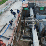 Diputado bahiense alertó por la paralización del Acueducto Brandsen: “Es un foco de contaminación”​