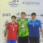 Marinozzi volvió a subirse al podio en el Campeonato República de Juveniles y Juniors 2026 de natación​