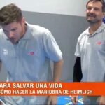 “Con unas pocas maniobras también podemos salvar una vida”: cómo hacer la maniobra de Heimlich​