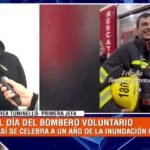 “Cuando un bombero se anota, se anota toda la familia”: el emotivo homenaje a los voluntarios de Cerri en su día​