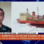 “Va a ser un honor tenerlos a bordo”: el rompehielos ARA Almirante Irízar abre sus puertas en Ingeniero White​