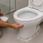 Por qué es efectivo aplicar bicarbonato de sodio alrededor del inodoro, según expertos